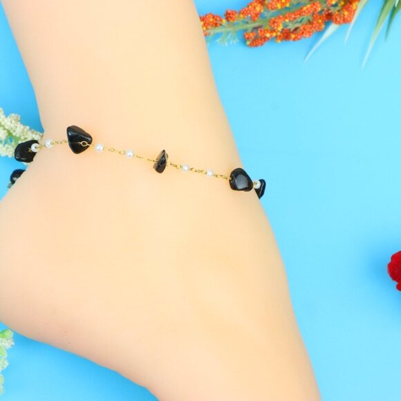 Elegant Handmade Anklet – Perfect for Women & Girls | Ideal Gift Option, DYC1790 - Picture 5 of 9